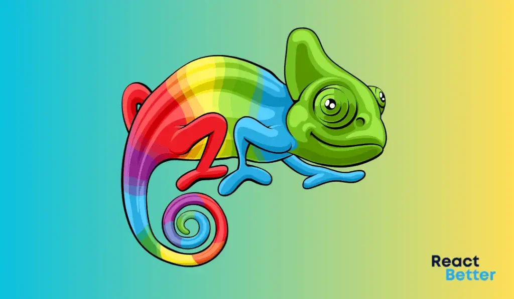 chameleon fake friend depiction