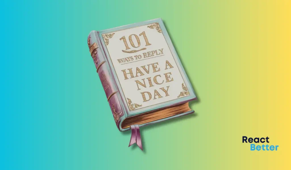 book reference to have a nice day