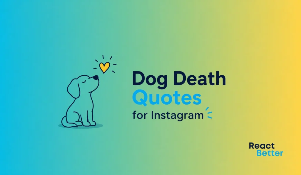 Dog Death Quotes for Instagram