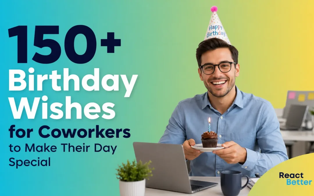 Birthday Wishes for Coworkers to Make Their Day Special