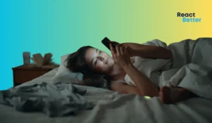 girl checking mobile